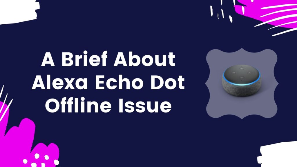 A Brief About Alexa Echo Dot Offline Issue